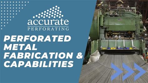 accurate metal fabrication east rutherford nj|accurate perforating Chicago il.